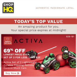 Shop HQ, Shop Today's Top Values - Up to 69% Off