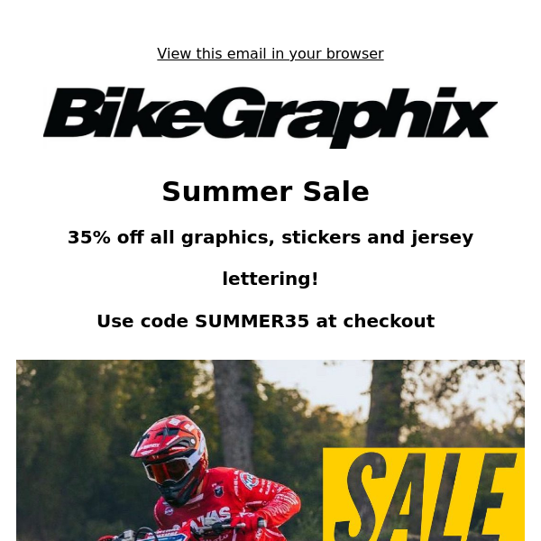 35% Off Summer Graphics SALE!