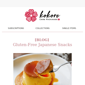 🍮 [BLOG] Gluten-Free Japanese Snacks