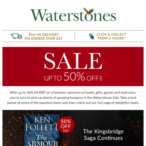 SALE | Up To 50% Off RRP