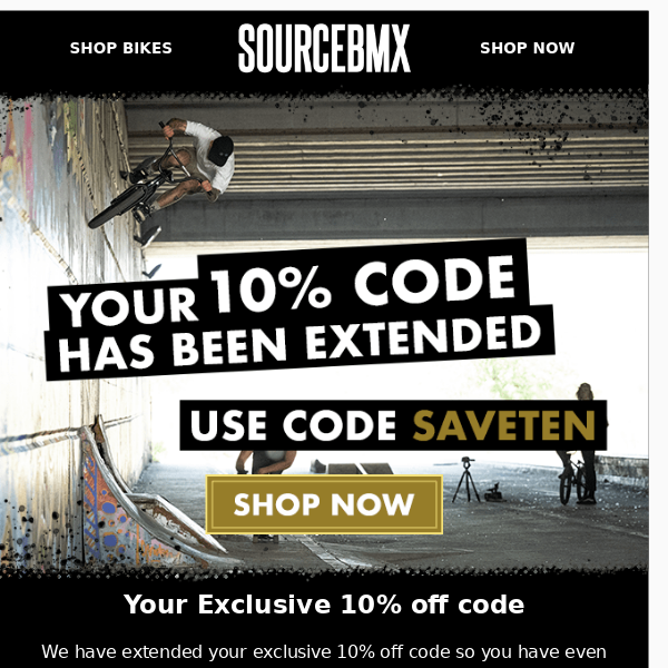 Sourcebmx - Latest Emails, Sales & Deals