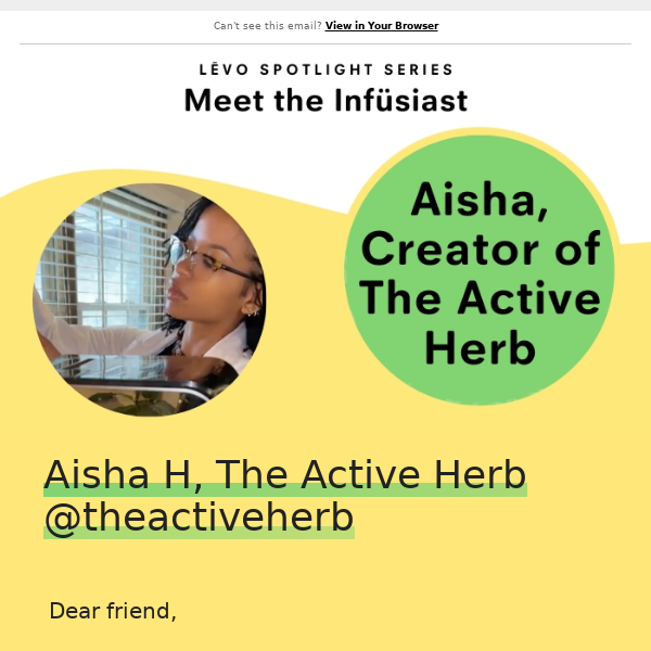 Infüsiasts Tell All  - 🔬 When Science Meets Herbalism 🌿 @theactiveherb