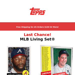 Last Chance | Michael Harris II MLB Living Set®!