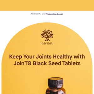 Say goodbye to joint pain with Hab Shifa’s JoinTQ Black Seed Tablets