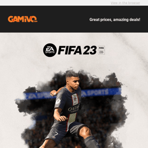 FIFA 23 is almost here! Use your discount and get the game cheaper!