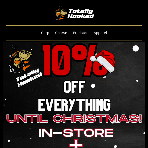 🎁10% OFF Everything Until Christmas🎄Online and In Our NEW Store.