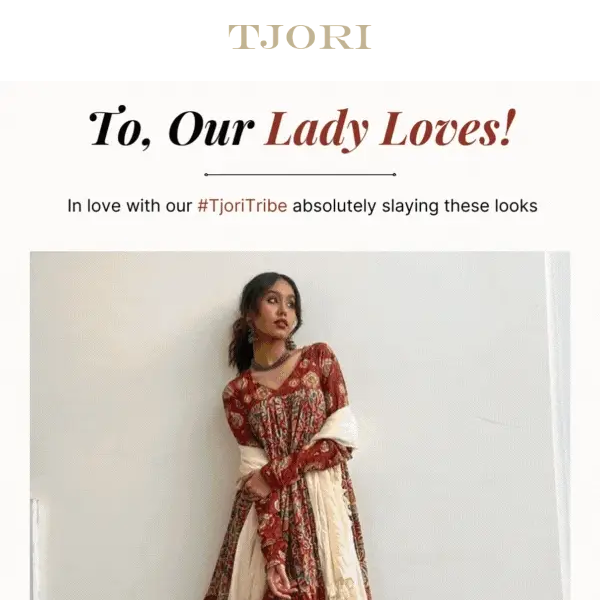 Women of Tjori in their real stylish looks!  ❤️💃