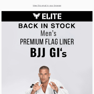 Back In Stock: Premium USA and Mexican Flag Brazilian Jiu Jitsu BJJ Gis