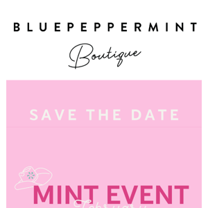 Blue Peppermint , YOU'RE INVITED! 🎉