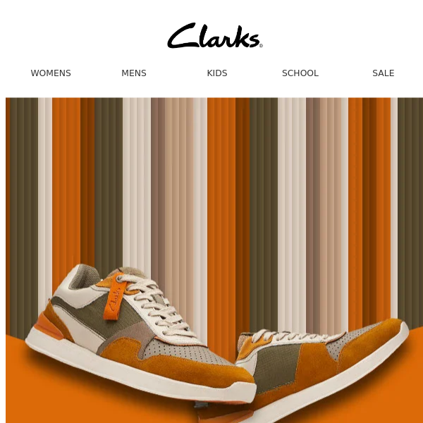 Make a statement with our newest men's sneaker - Clarks Australia