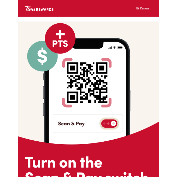 Scan & Pay: Turn ✌️ scans into ☝️