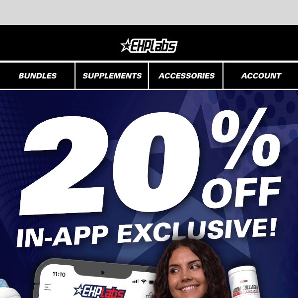 🔥 20% OFF IN-APP. 24 HOURS ONLY!