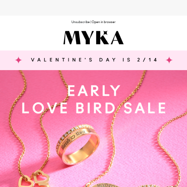 💗 FINAL DAY: 20% Off All Valentine's Gifts