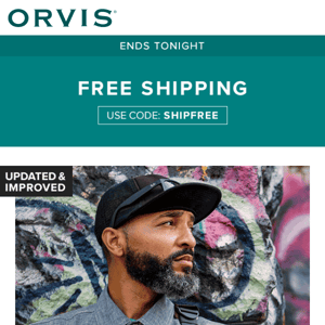 Free shipping ends today!