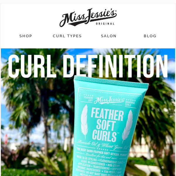 Unleash Your Curls with Miss Jessie's Feather Soft Curls Lotion!