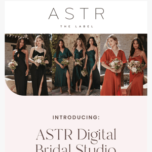 Introducing The Digital Bridal Studio﻿