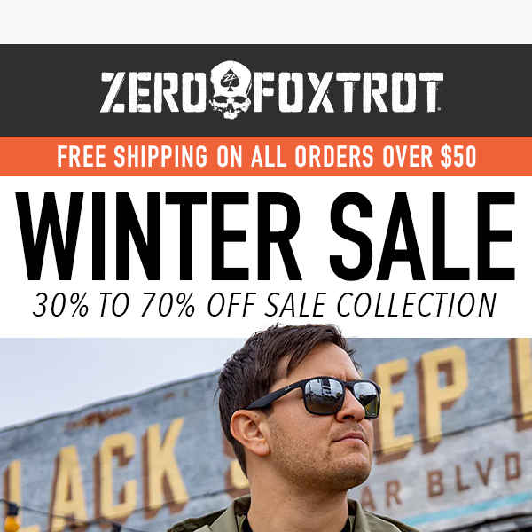 Shop Our Winter Sale to Save 30% to 70%