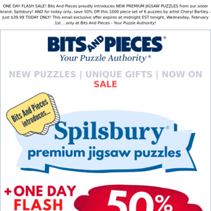 50% OFF Today Only 🧩 Spilsbury Puzzle Exclusive Offer