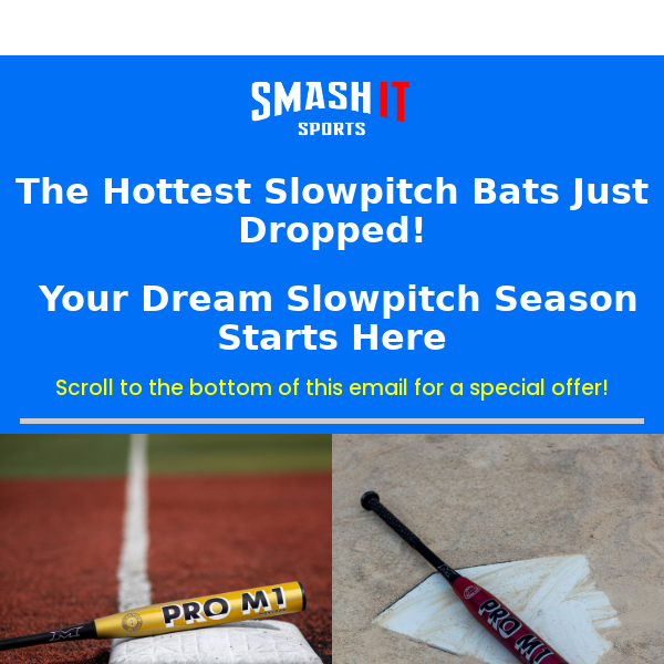 The Hottest Slowpitch Bats Just Dropped! Shop Now!