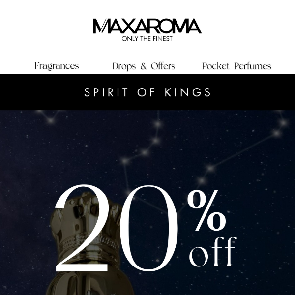 Spirit Of Kings- 20% OFF + Free Discovery Set