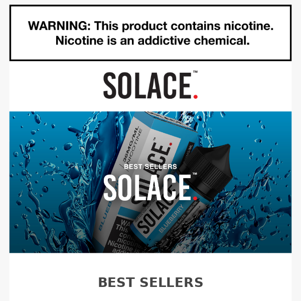 Solace Vapor Best Sellers