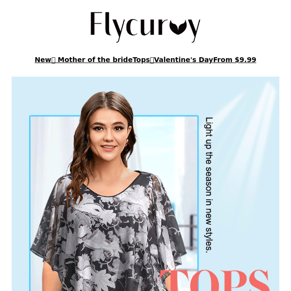 FlyCurvy, New spring tops trends 🌸