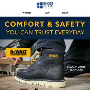 🚨 The New Slip-Resistant DEWALT Boots Are Here!