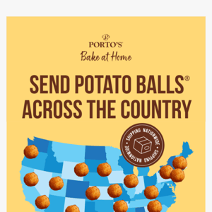 Share the flavor of Potato Balls® 😋