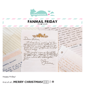 [Fanmail Friday] A Week of Change 🔄 + Last Minute Gift Idea! (Save 50%)