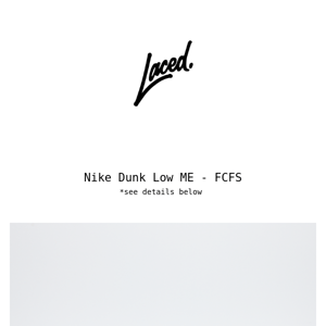 Nike Dunk Low ME - 11/18/2022