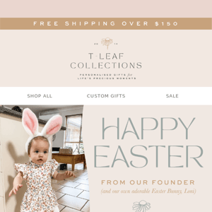 HAPPY EASTER 🐰 + Free Easter Printables