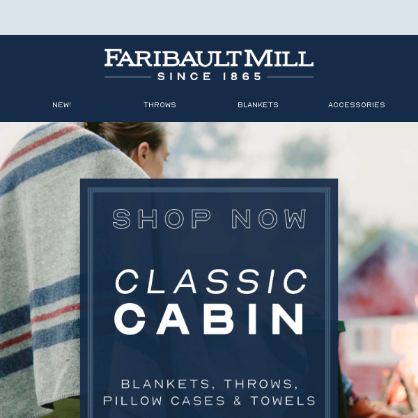 Faribault’s One and Only Cabin Blanket – Soft, Durable, Timeless
