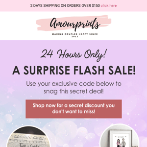 🎉 YAY! Our Massive Flash Sale Is BACK!  🎉