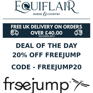 Deal Of The Day - 20% Off Freejump