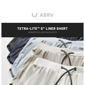 5 NEW COLORS // Tetra-Lite™ 5" Liner Short