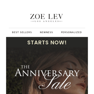 ANNIVERSARY SALE - 20% off Sitewide!