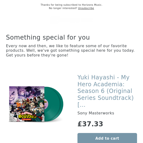 Yuki Hayashi - My Hero Academia: Season.5 (Soundtrack / O.S.T.) (Vinyl LP)