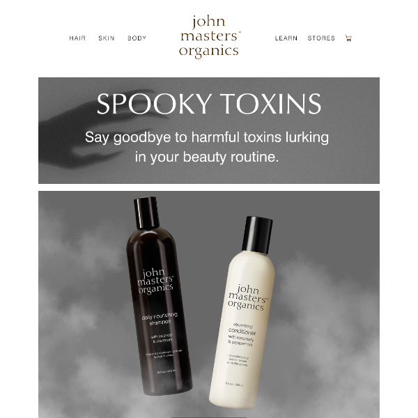 Say goodbye to spooky toxins.. 👻