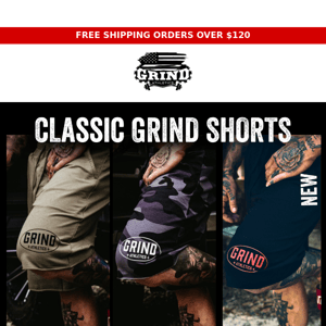 ⚡️Classic Grind Shorts Are Back⚡️ 3 Colors Available