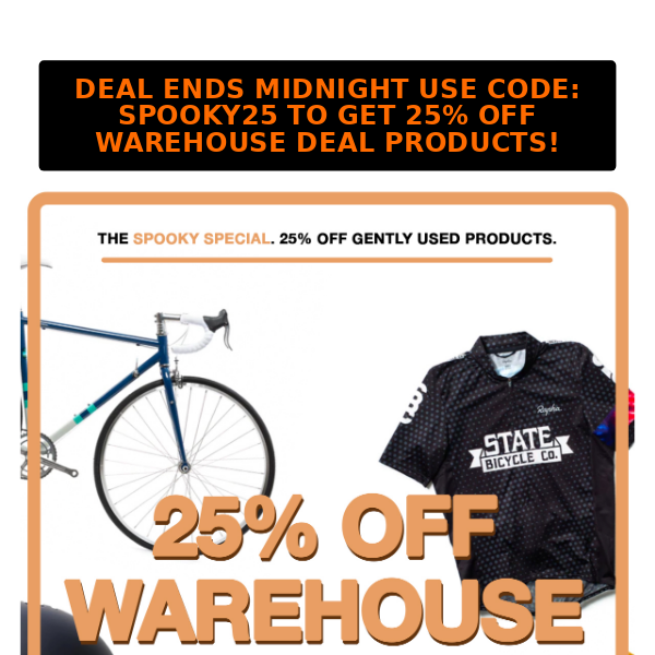 Last Chance 😱 EXTRA 25% Off Warehouse Deals 🎃 End Mid-night