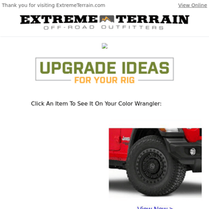 Something Special for Your  Wrangler