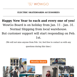 WowGo NEW YEAR Holiday Time