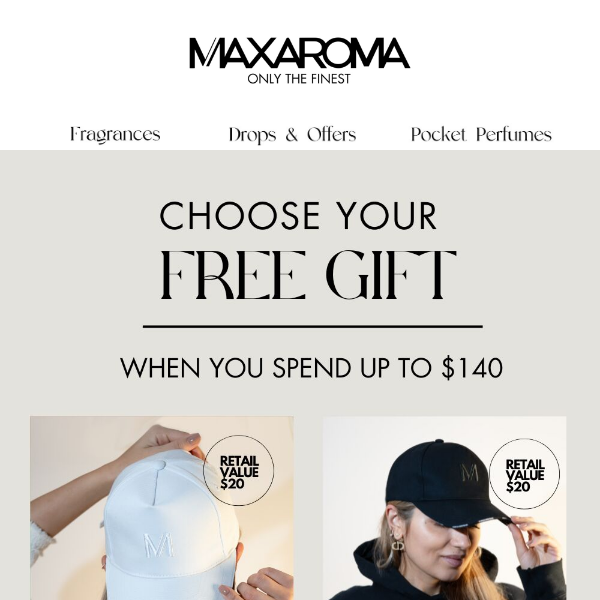 Get Your Gift🎁 UP To $180 Free Gifts