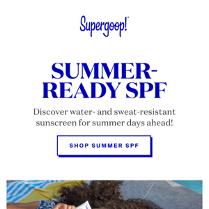 Your summer SPF awaits