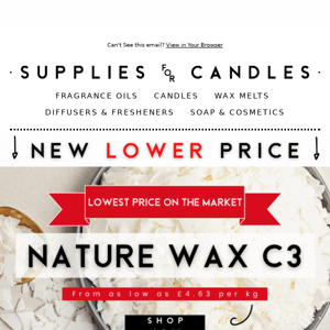 🚨💰NEW LOWER PRICE: Nature Wax C3!💰🚨