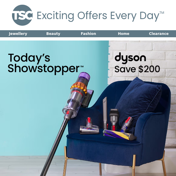 Double Today’s Showstopper™ - Dyson & NassifMD