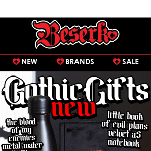 ❤️ New Gothic Gifts 🧛‍♀️ + The Pretty Cult ✨ + Ilustrata 💀 + more! ❤️