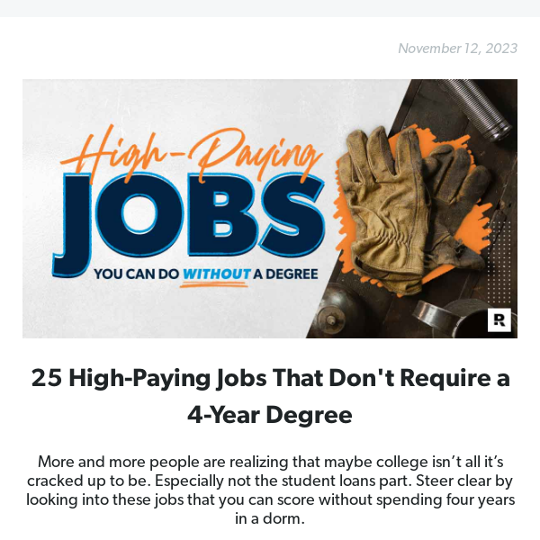 25 High-Paying Jobs That Don't Require a 4-Year Degree