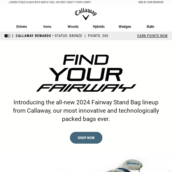 Find Your Fairway With The All-New Fairway Golf Bag Family