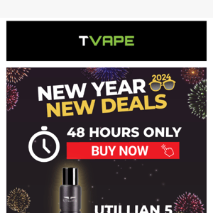 ⏱️Flash Sale: Grab the Highest-Rated Utillian 5 Vape Now⚡